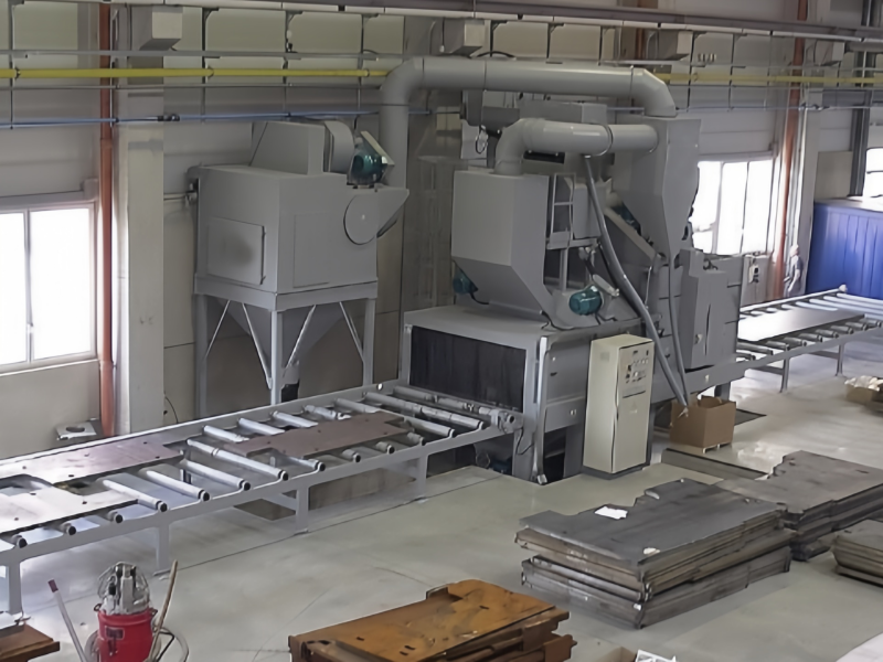 Steel Plate Shot Blasting Machine