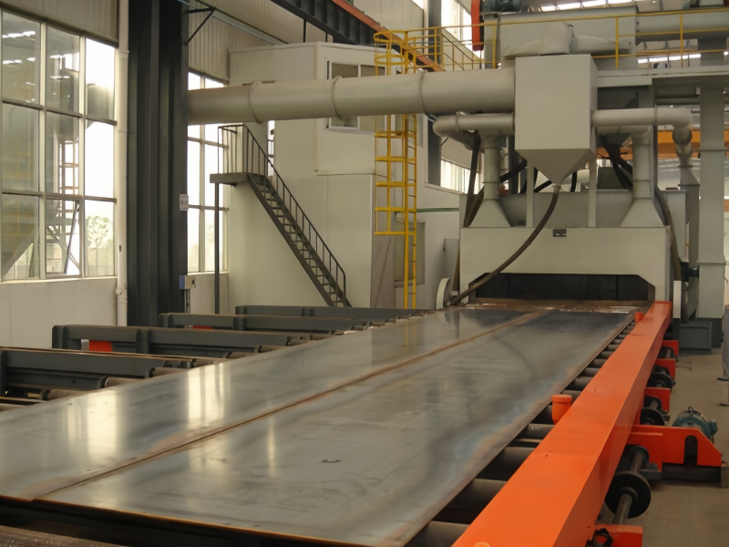 Steel Plate Shot Blasting Machine