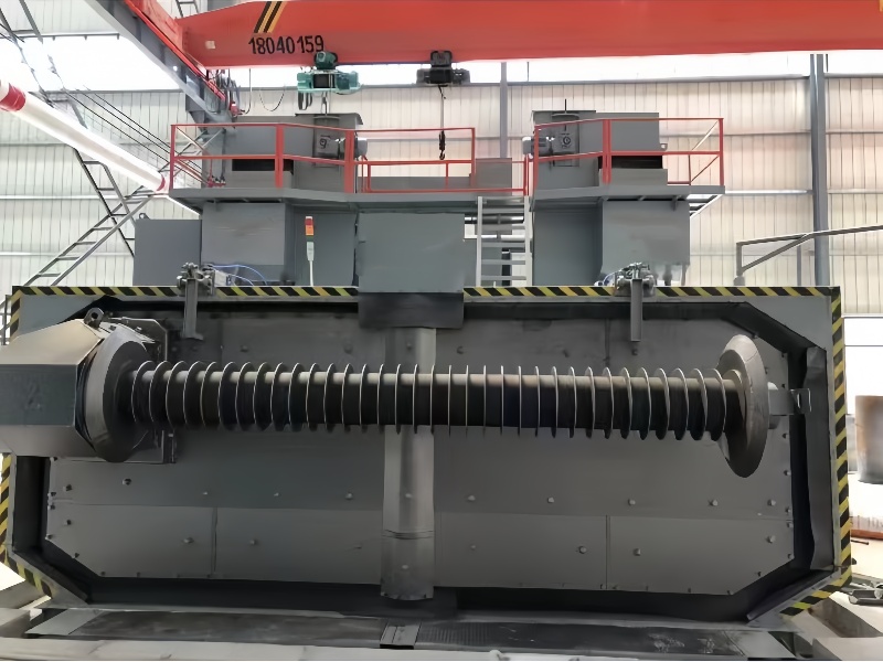 Shot Blating Machine For Wire Rod(图1)