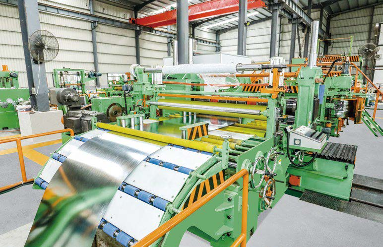 1850MM Double Slitter Stainless Steel Slitting Line