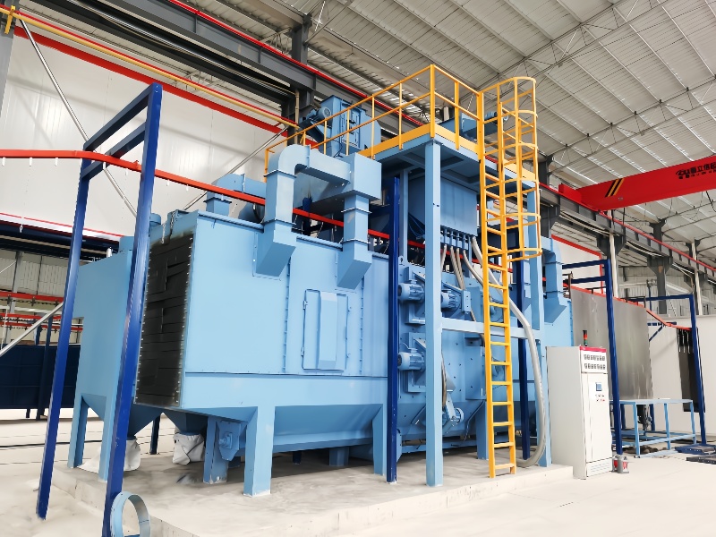 Catenary Through Shot Blasting Machine(图1)