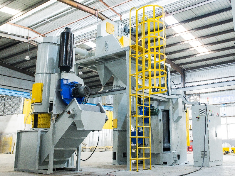 Rotary Table Shot Blasting Machine from China