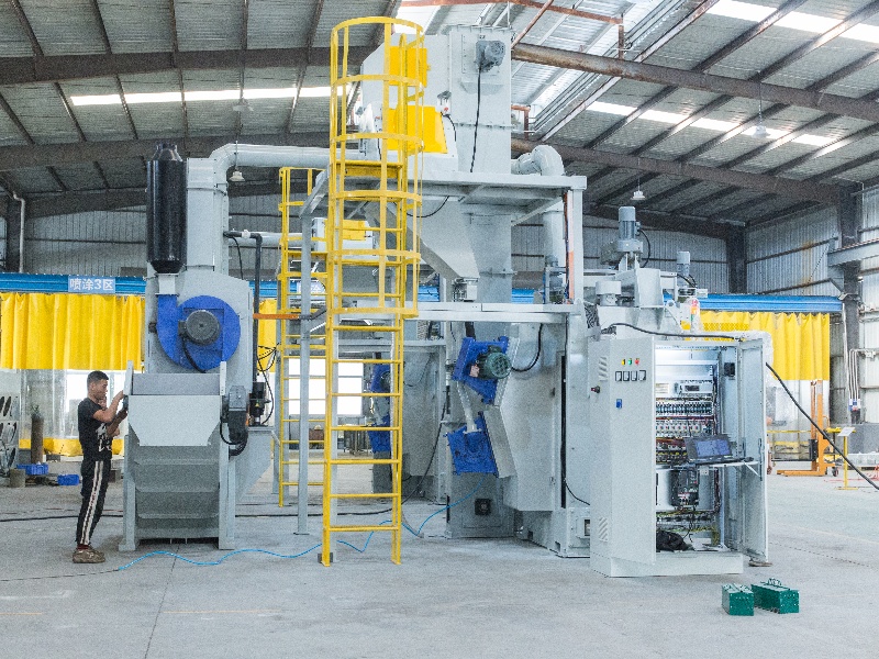 Rotary Table Shot Blasting Machine from China