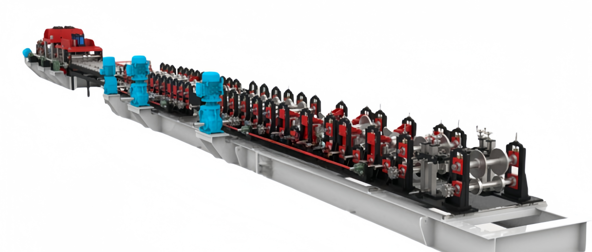 Cable Tray Rolling Forming Machine(图1)