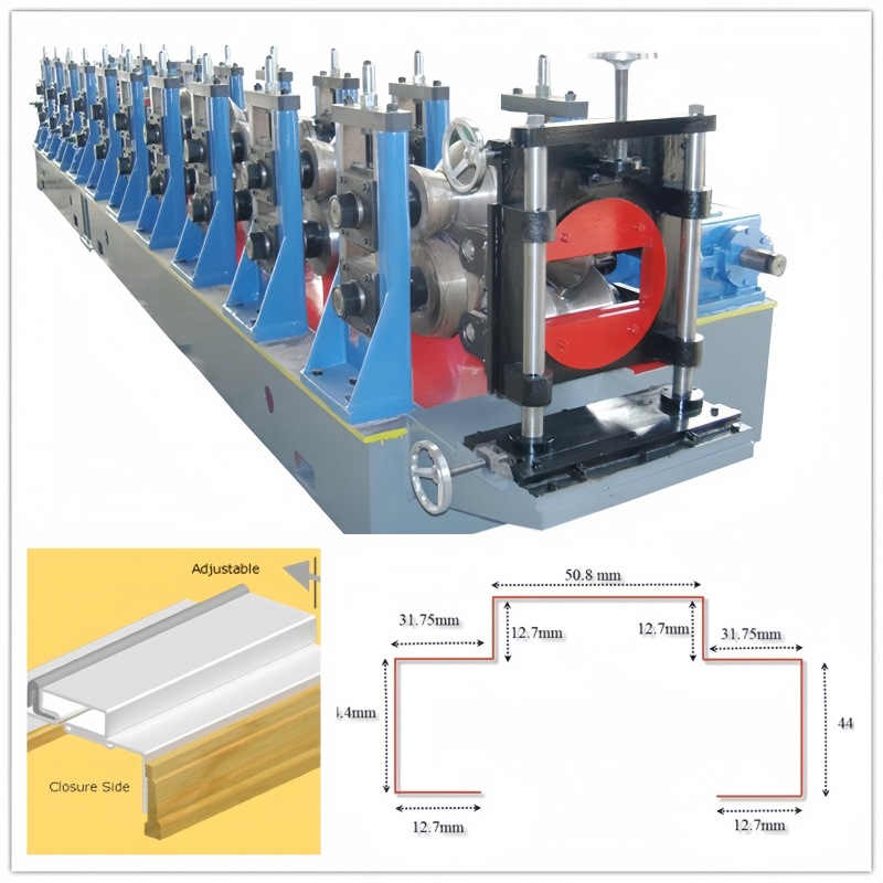 Door Frame Profile Roll Forming Machine(图1)