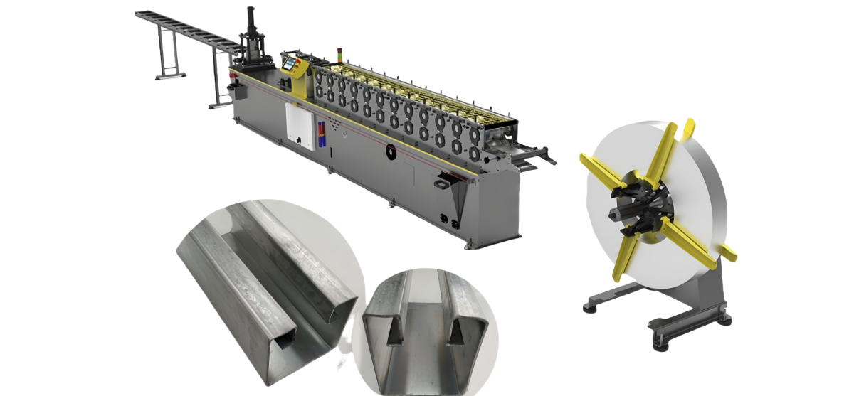 Cooling Tower Profile Roll Forming Machine(图1)