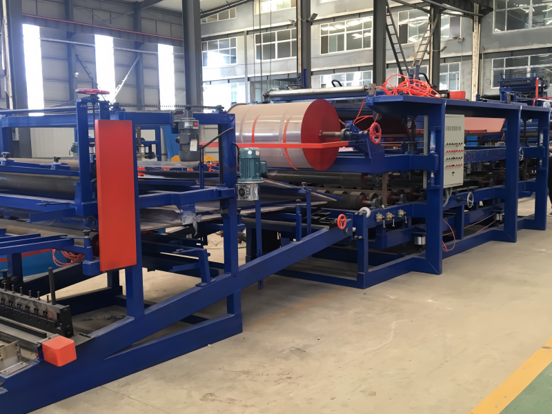 Polyurethane Sandwich Panel Profile Roll Forming Machine