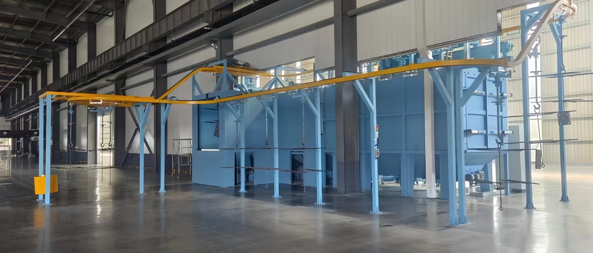 Catenary Through Shot Blasting Machine(图1)