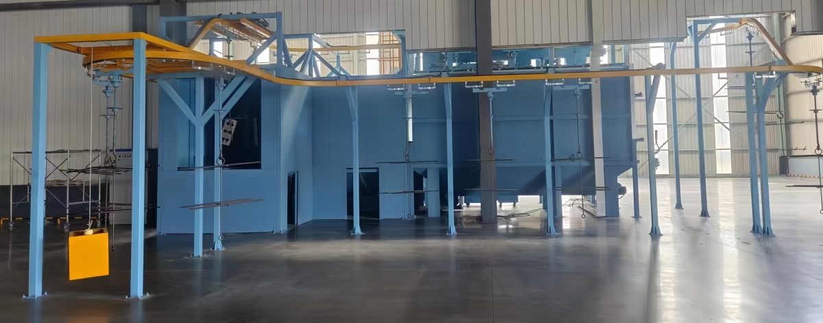 Catenary Pass Shot Blasting Machine(图1)