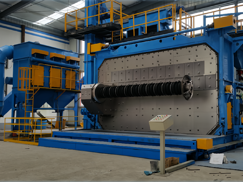 Shot Blating Machine For Wire Rod(图1)