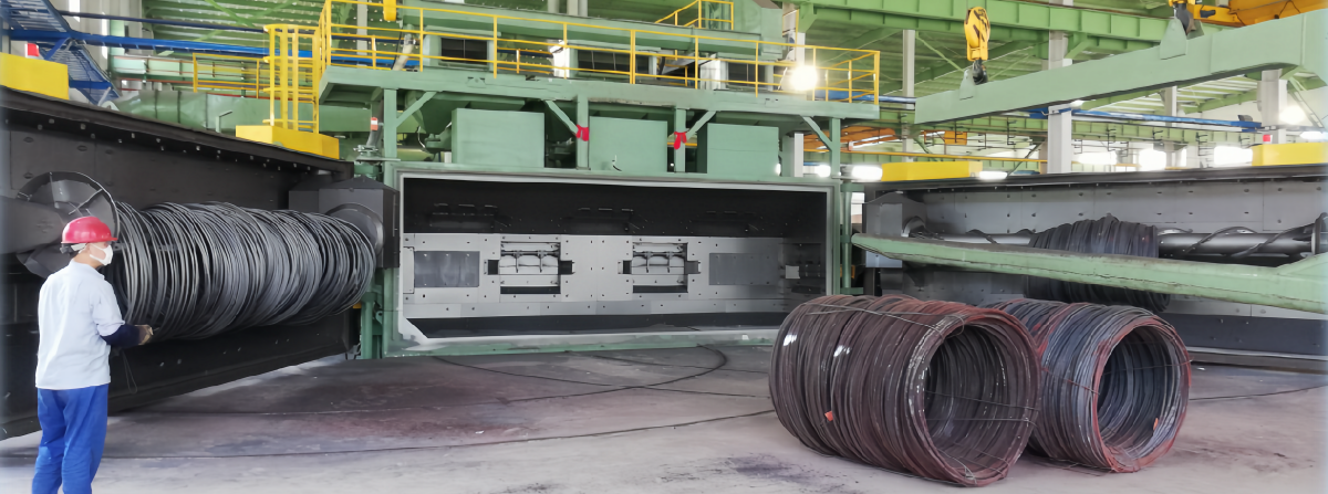 Double Shaft Wire Rod Shot Blasting Machine(图1)
