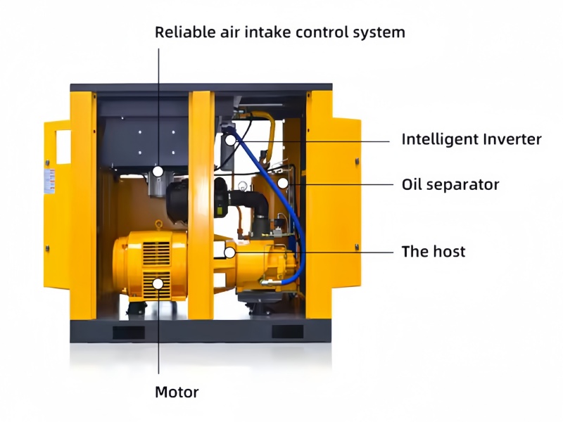 MZ-VPM45 -45KW Screw Air Compressor