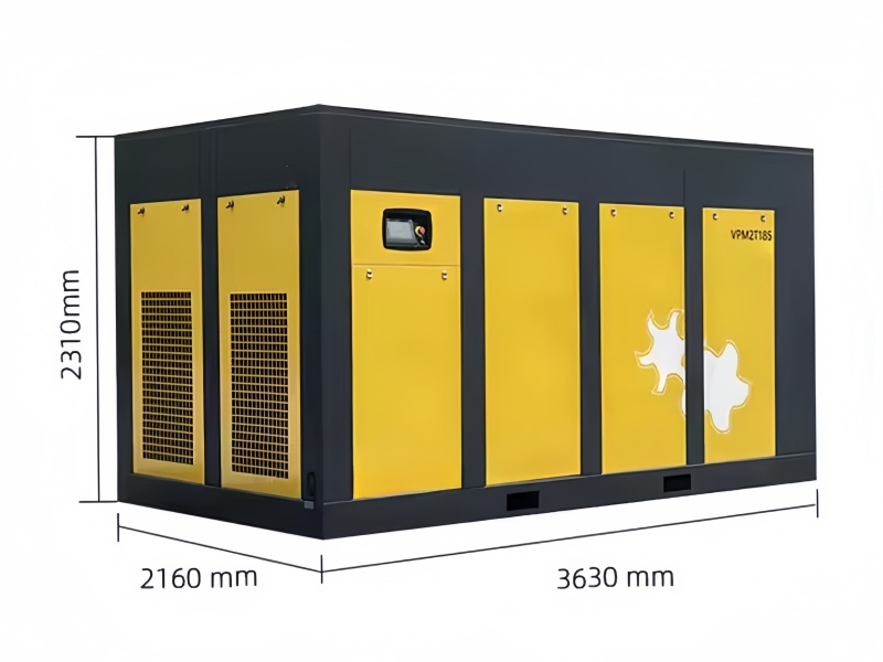 MZ-VPM2T185-185KW Turbo Inverter Air Compressor