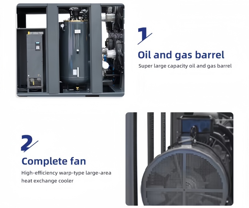 MZ-VPM2T185-185KW Turbo Inverter Air Compressor(图1)
