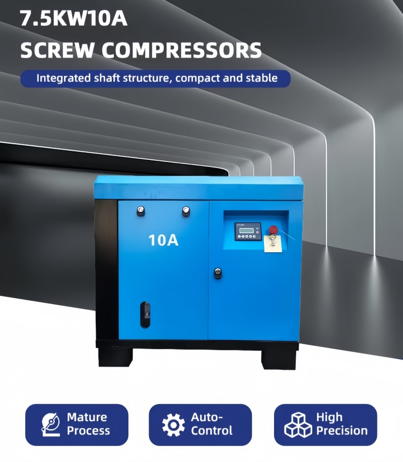MZ-BG10A-7.5KW Screw Air Compressor(图1)