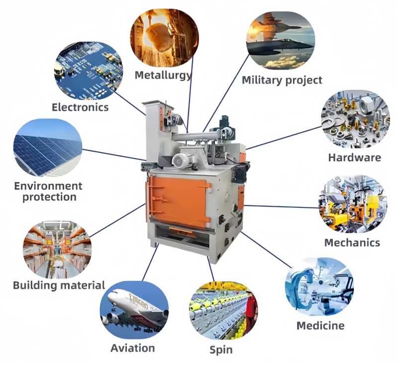 China Tumble Belt Shot Blasting Machine Manufacturer(图1)