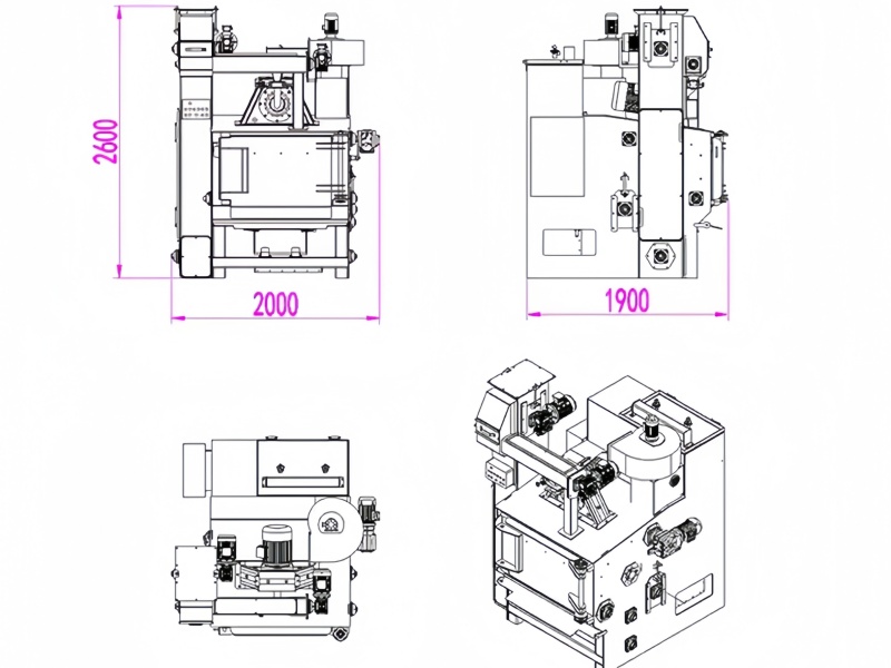 China Tumble Belt Shot Blasting Machine Manufacturer(图1)