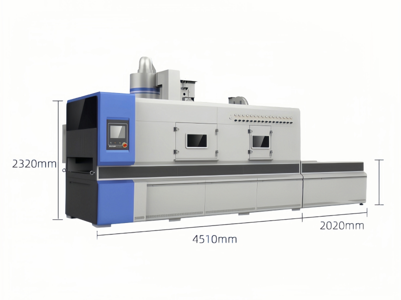 Roller Conveyor Sand Blasting Machine