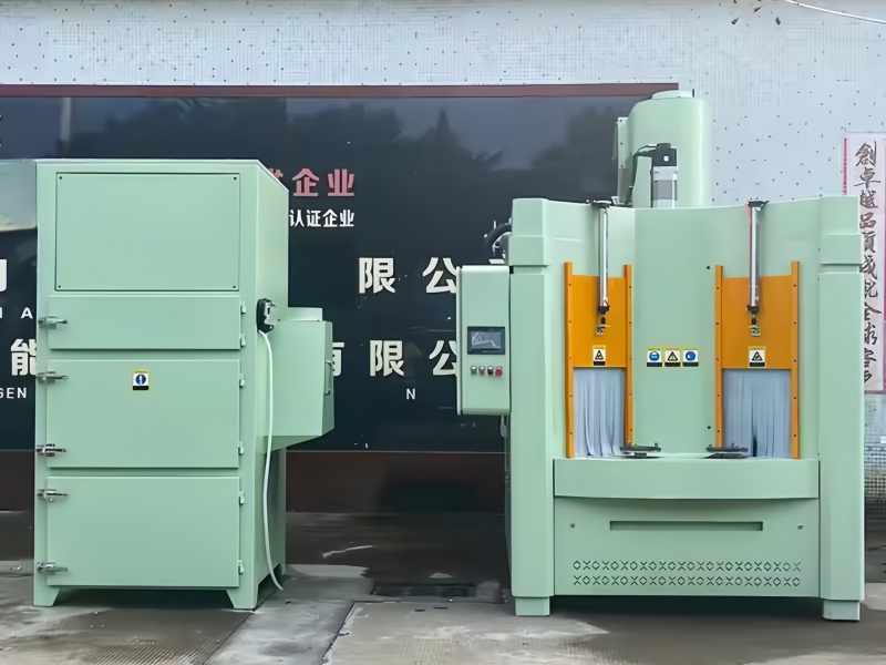 Automatic Rotary Table Sand Blasting Machine