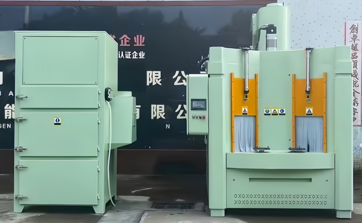 Automatic Rotary Table Sand Blasting Machine(图1)