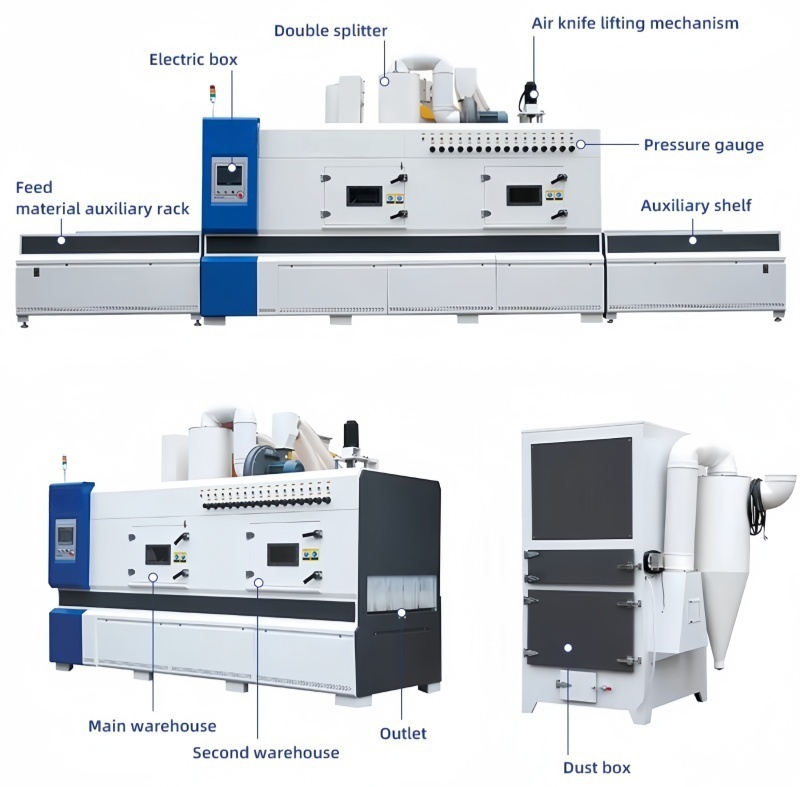 Roller Conveyor Sand Blasting Machine(图1)