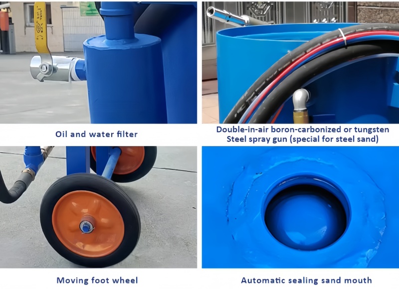 Portable Sandblaster Tank(图1)