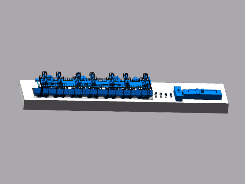 Steel Coil Shot Blasting Machine