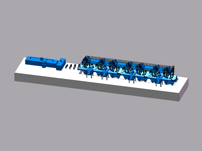 Steel Coil Shot Blasting Machine