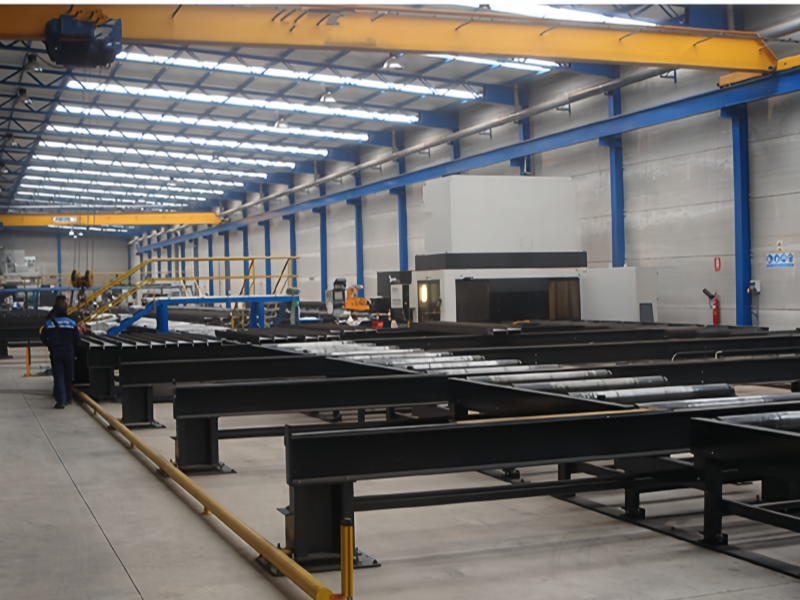 H Beam Shot Blasting Machine For Automotive and Heavy Machinery