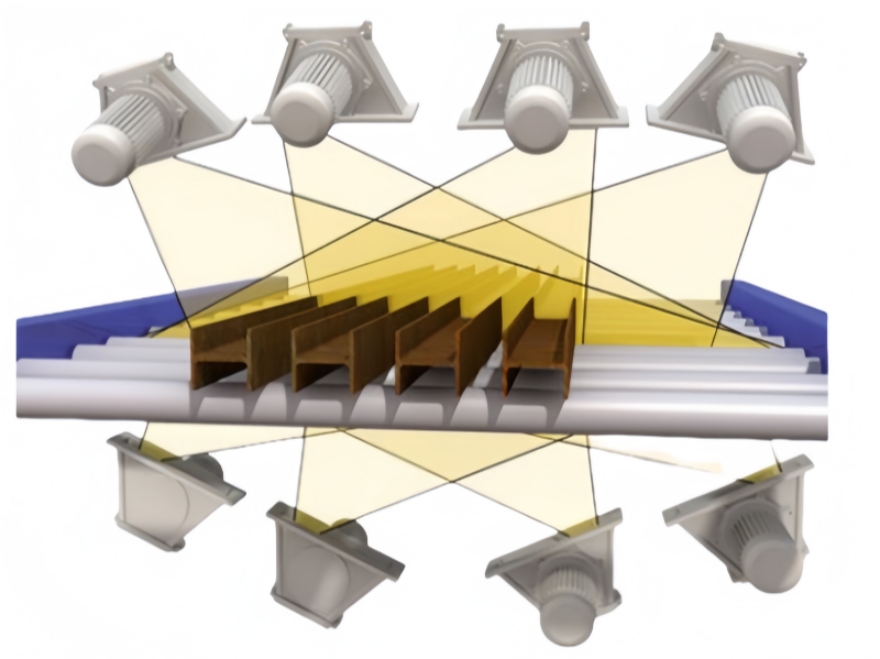 H Beam Shot Blasting Machine For Construction