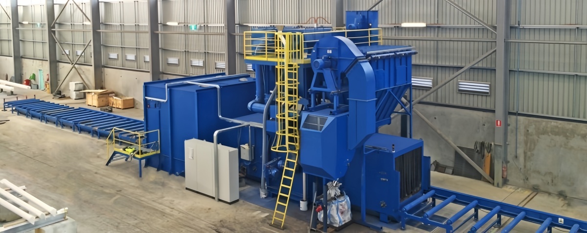 Steel Plate Shot Blasting Machine(图1)