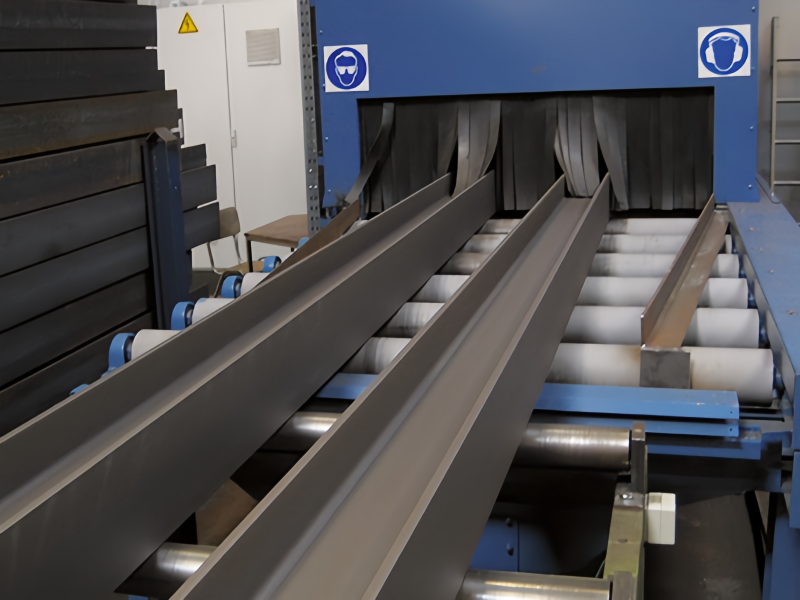 Roller Conveyor Blast Machines for Large Workpieces