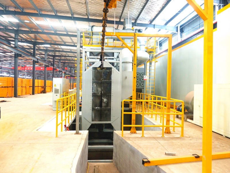 Shot Blasting+ Painting Line