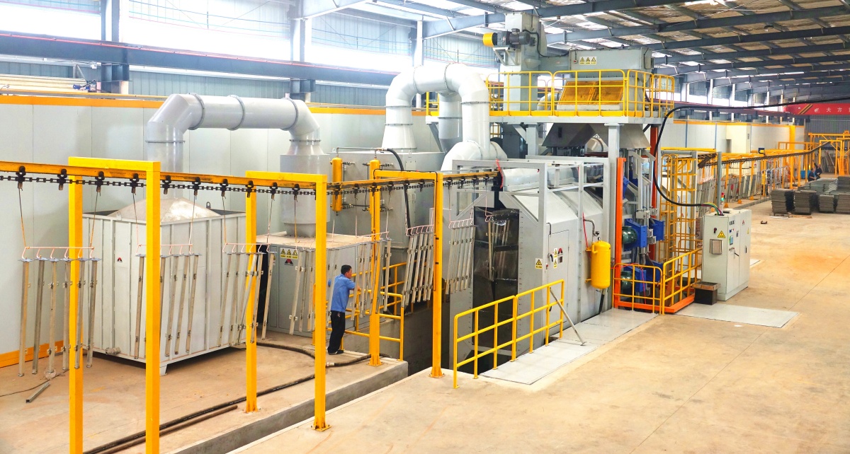 Shot Blasting+ Painting Line(图1)