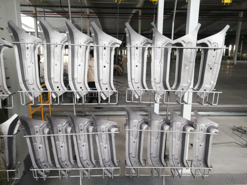 Shot Blasting + Oil Spraying Line