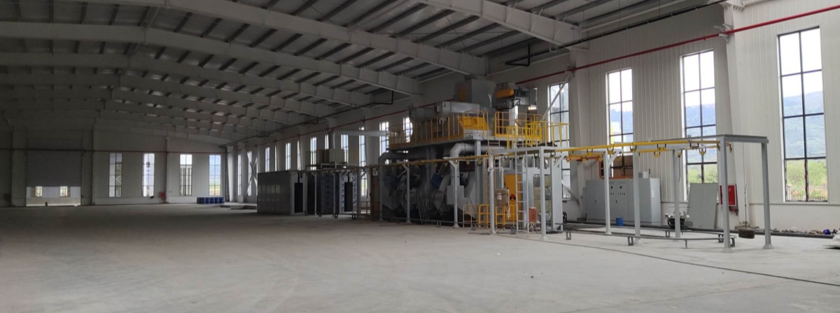 Shot Blasting + Oil Spraying Line(图1)