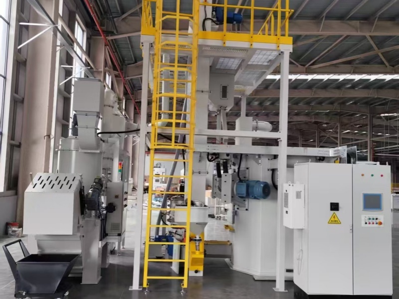 Five Station Rotary Table Gear Blasting Peening Machine
