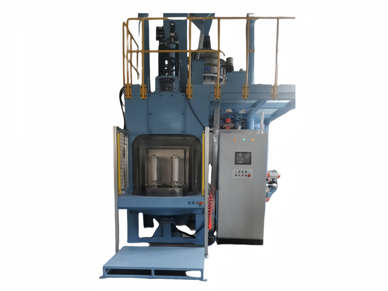 Four Stations Rotary Table Gear Shot Peening Machine