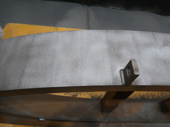 MIZHI Automatic Sandblasting Booth MSA805060-300L2-2 Is Used Ship Industry(图2)