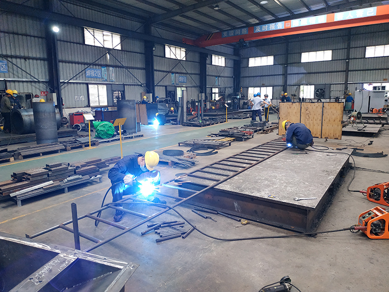 MIZHI Shot Blasting Machine Manufacturing Process(图4)